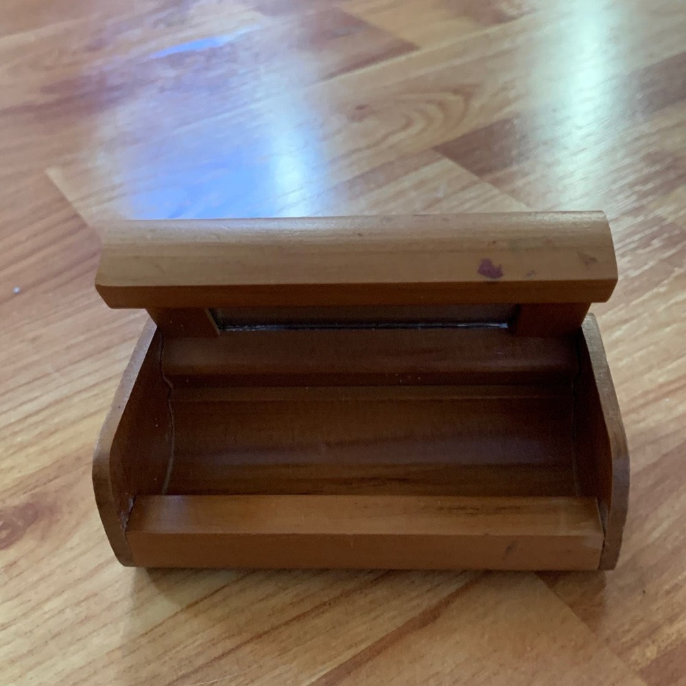 Vintage Avon Wood lipstick box